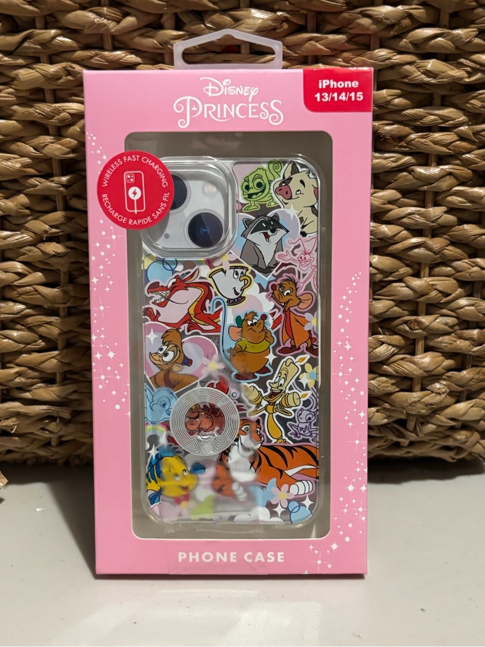 Disney Princess Pets Sidekicks iPhone 13/14/15 Phone Case NEW